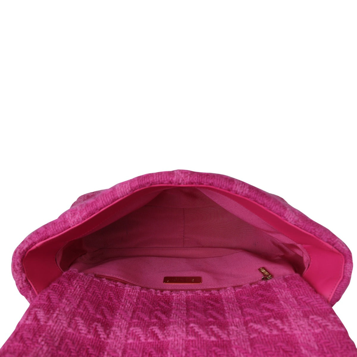 Chanel 19 Tweed Flap Bag Large | Pink
