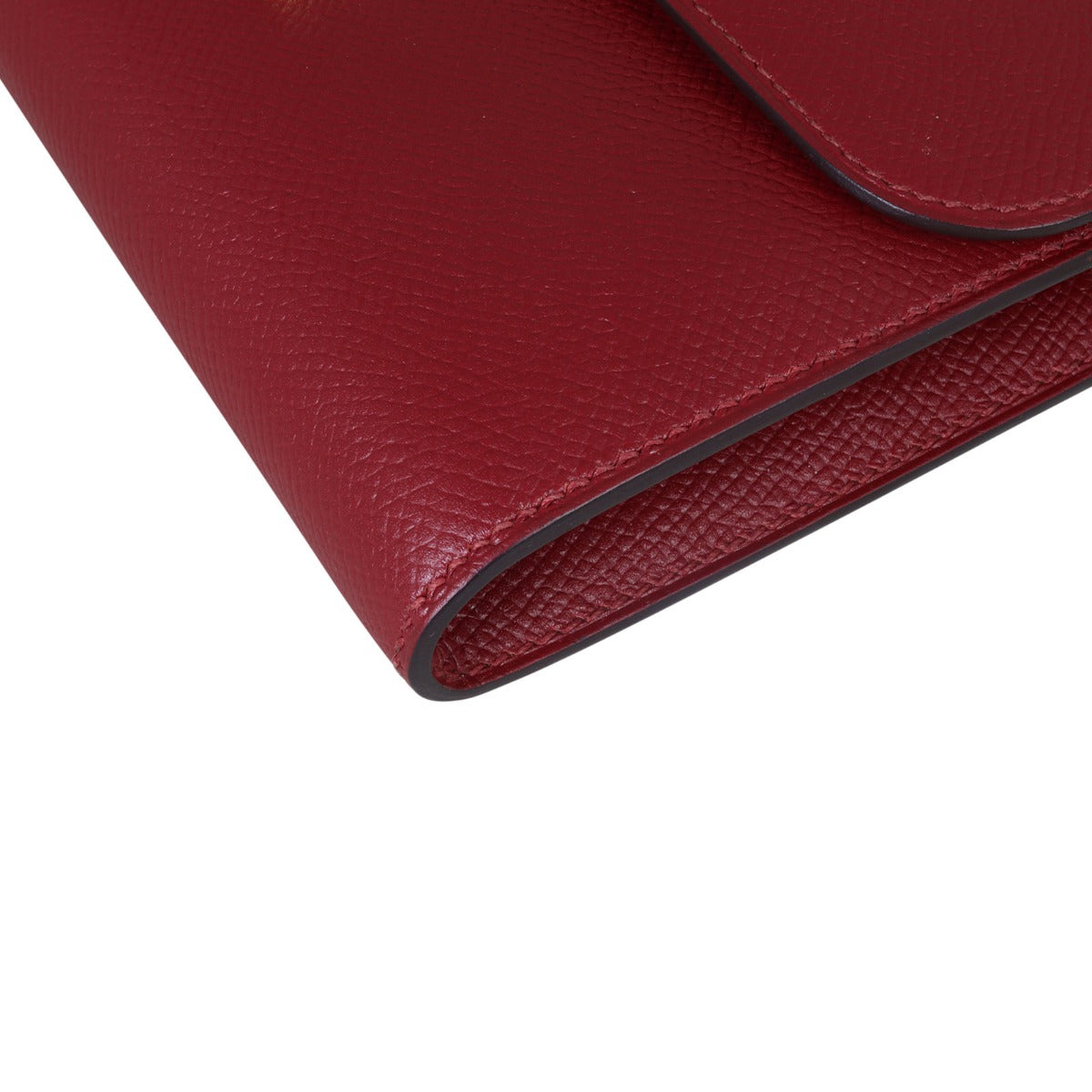 Hermes Constance Verso Long Wallet Corner Closeup