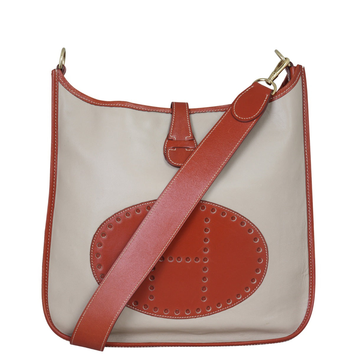 Hermes Evelyne I 33 Front with Strap