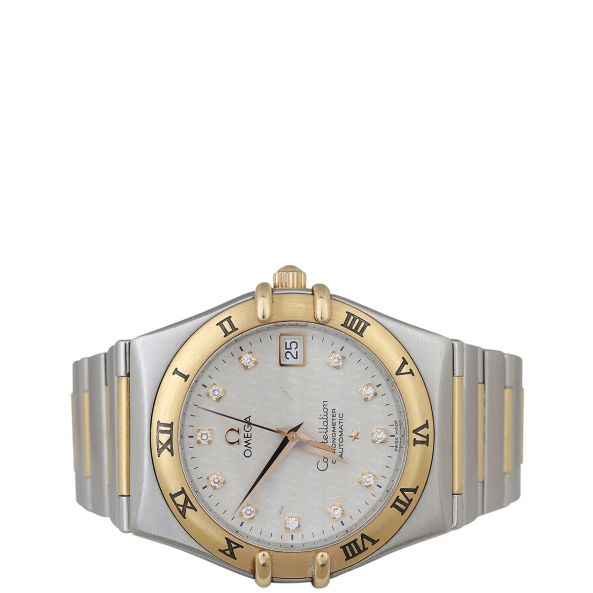 Omega Constellation Diamond Watch Front