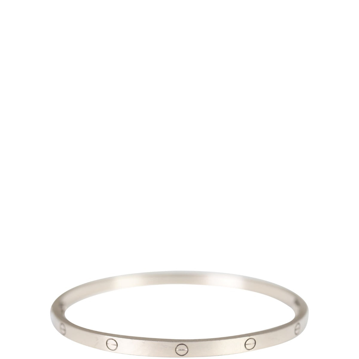 Cartier Small Love Bracelet 18k White Gold