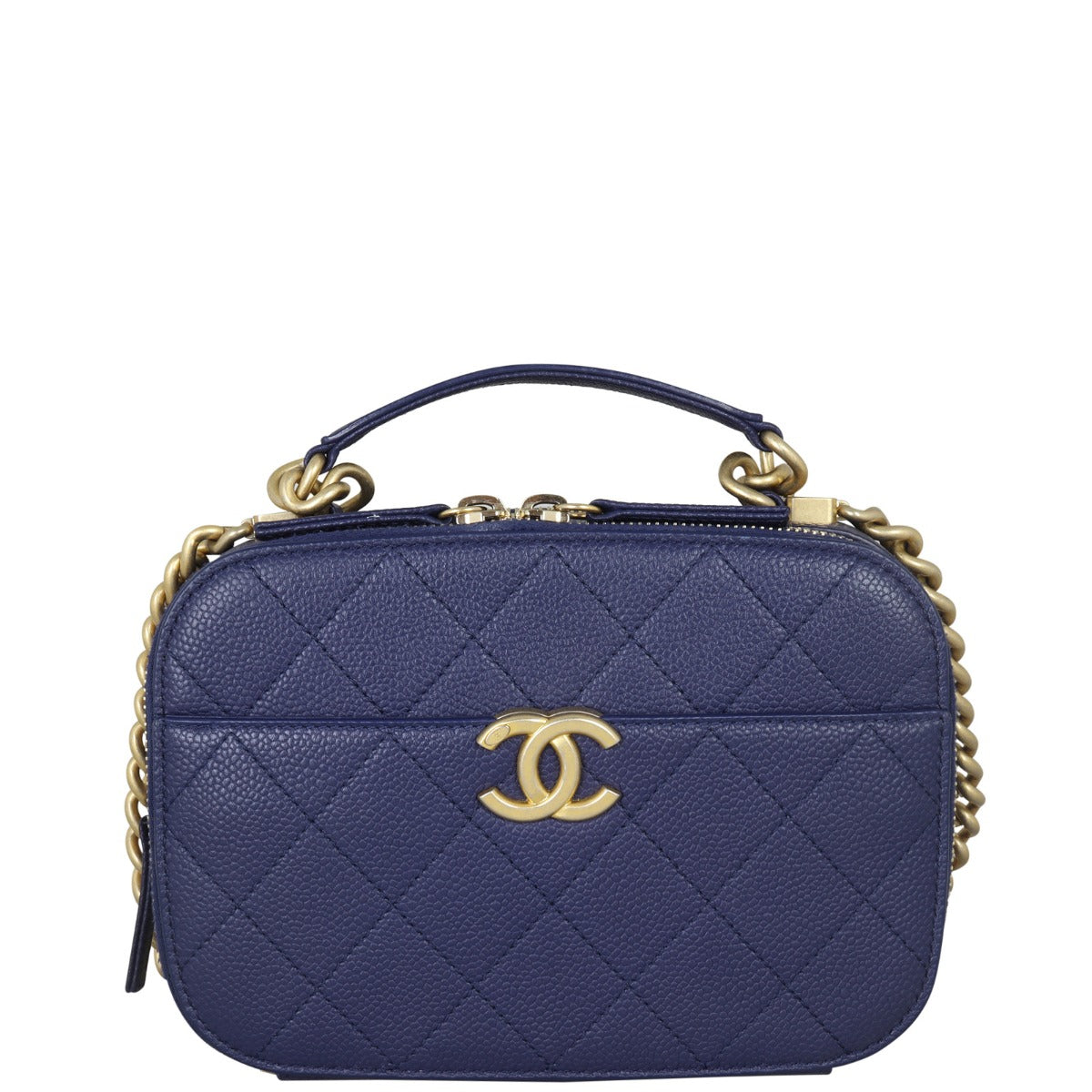 Chanel CC Vanity Case Front