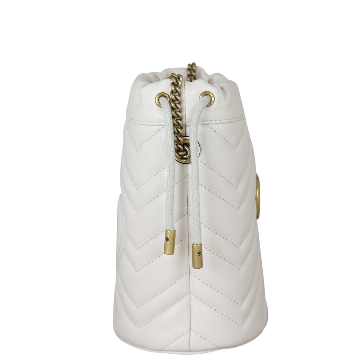 Gucci GG Marmont Mini Bucket Bag Side