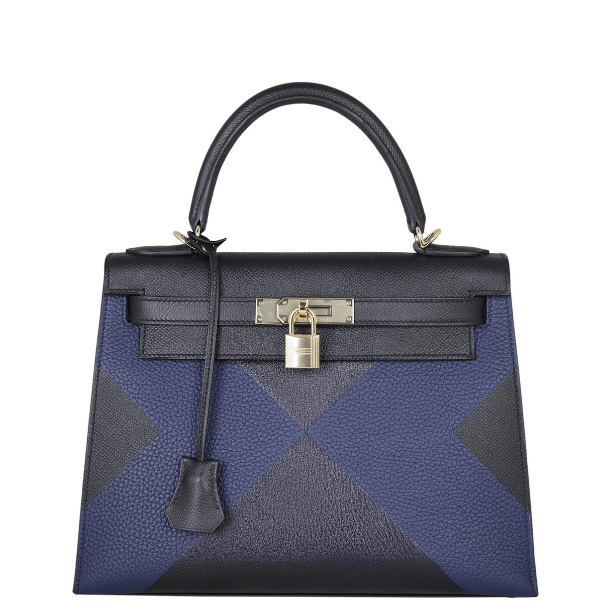 Hermes Kelly 28 ‘Kellygraphie’ Epsom, Taurillon Clemence, Chevre Mysore Front