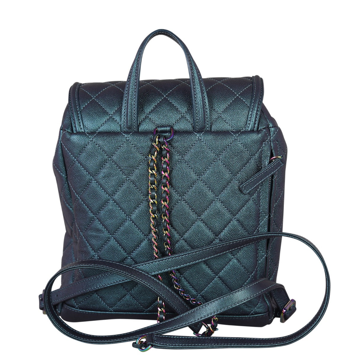 Chanel Filigree Backpack Back