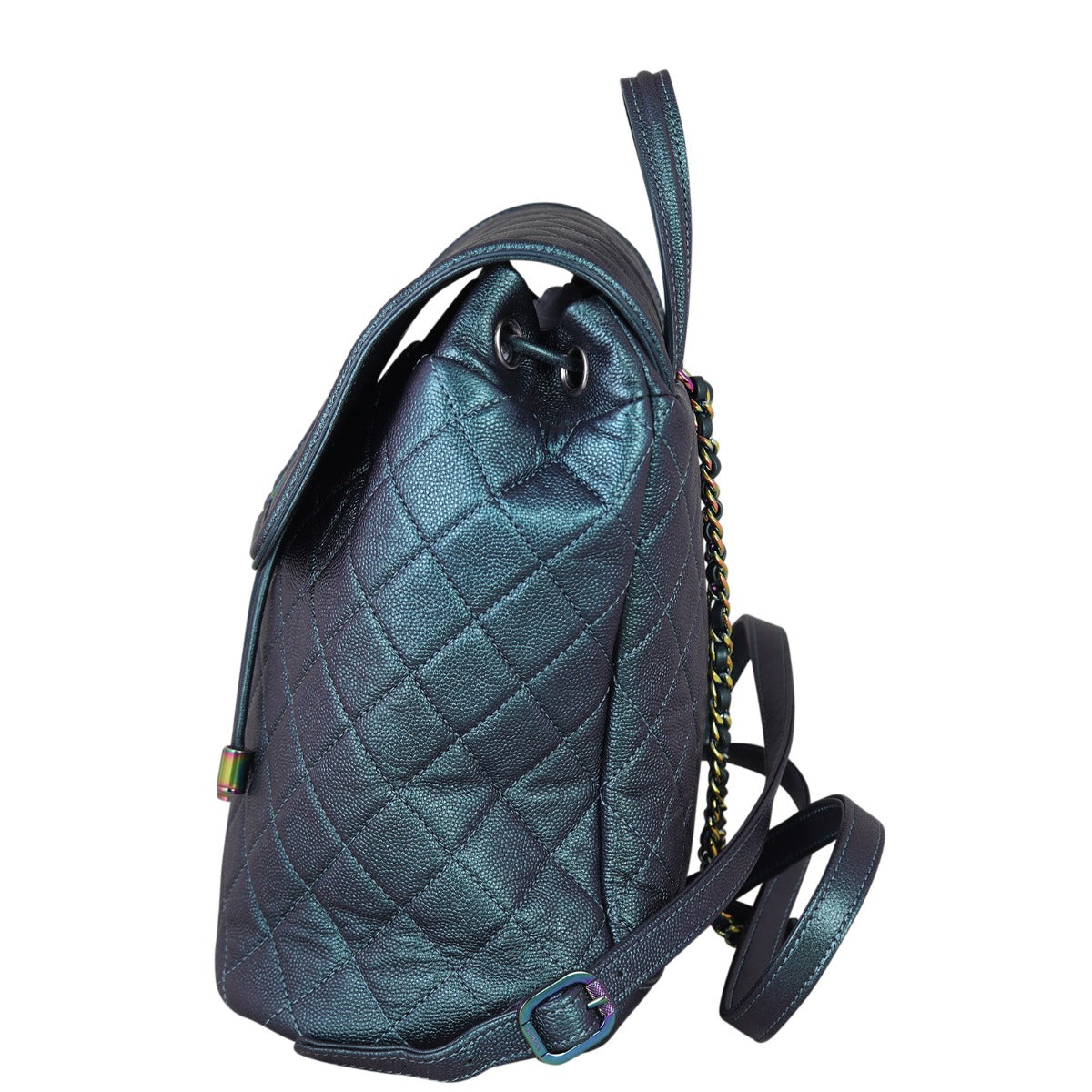 Chanel Filigree Backpack Side