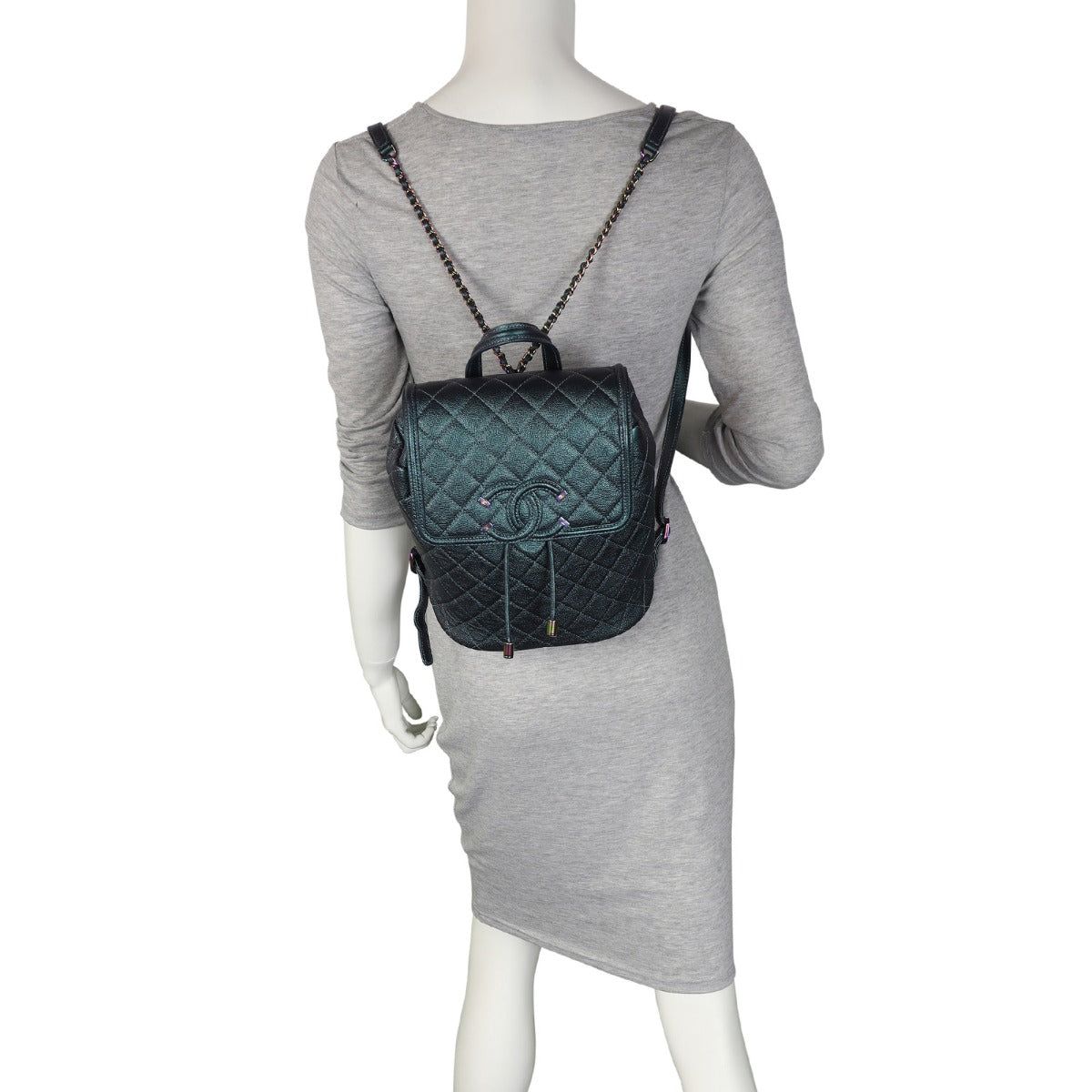 Chanel Filigree Backpack Mannequin