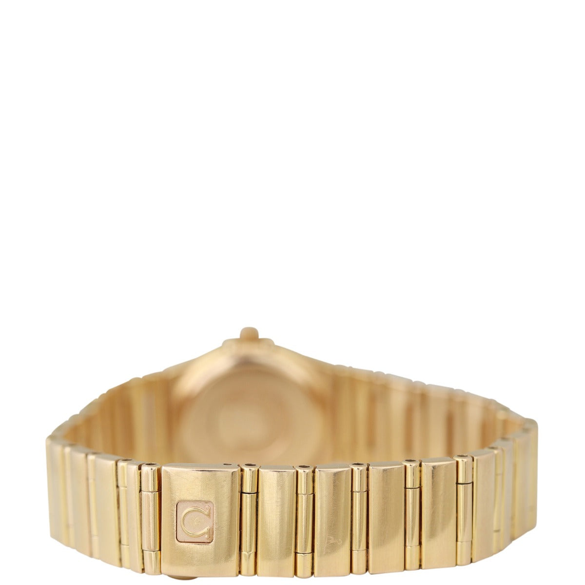 Omega Constellation 18k Yellow Gold Diamond Watch 