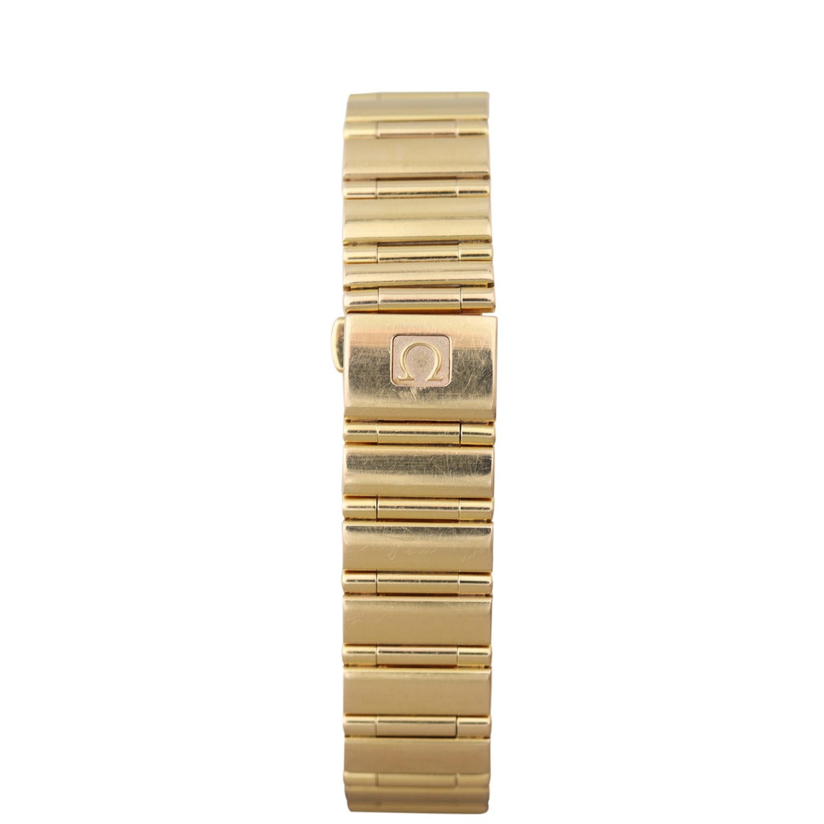 Omega Constellation 18k Yellow Gold Diamond Watch 