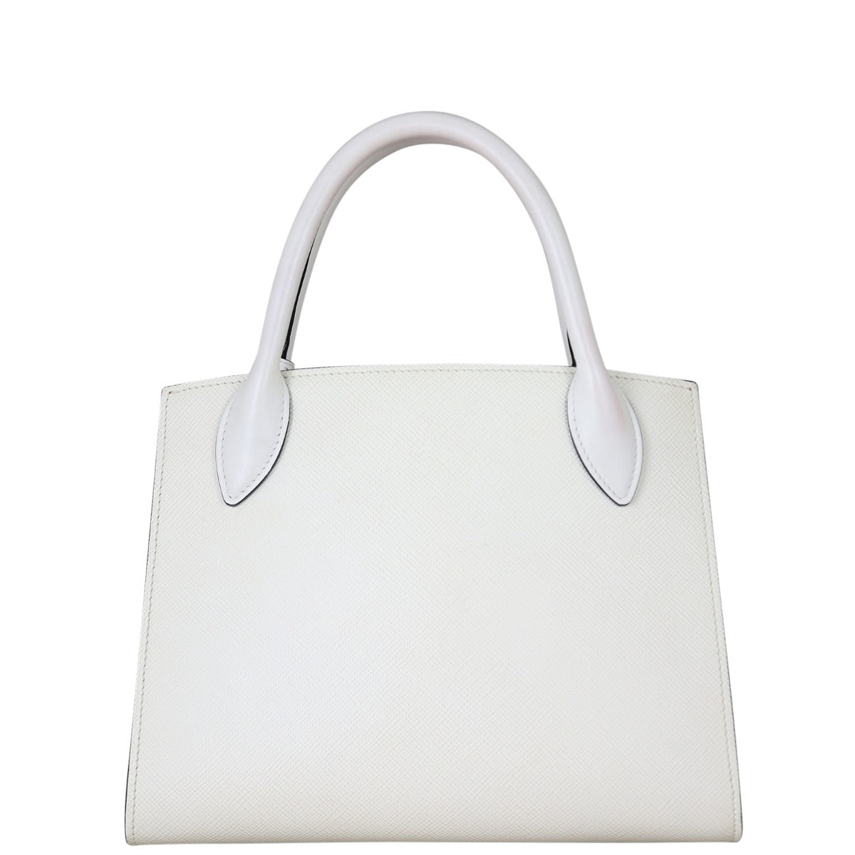 Prada Saffiano Cuir Monogram Small Bag Back