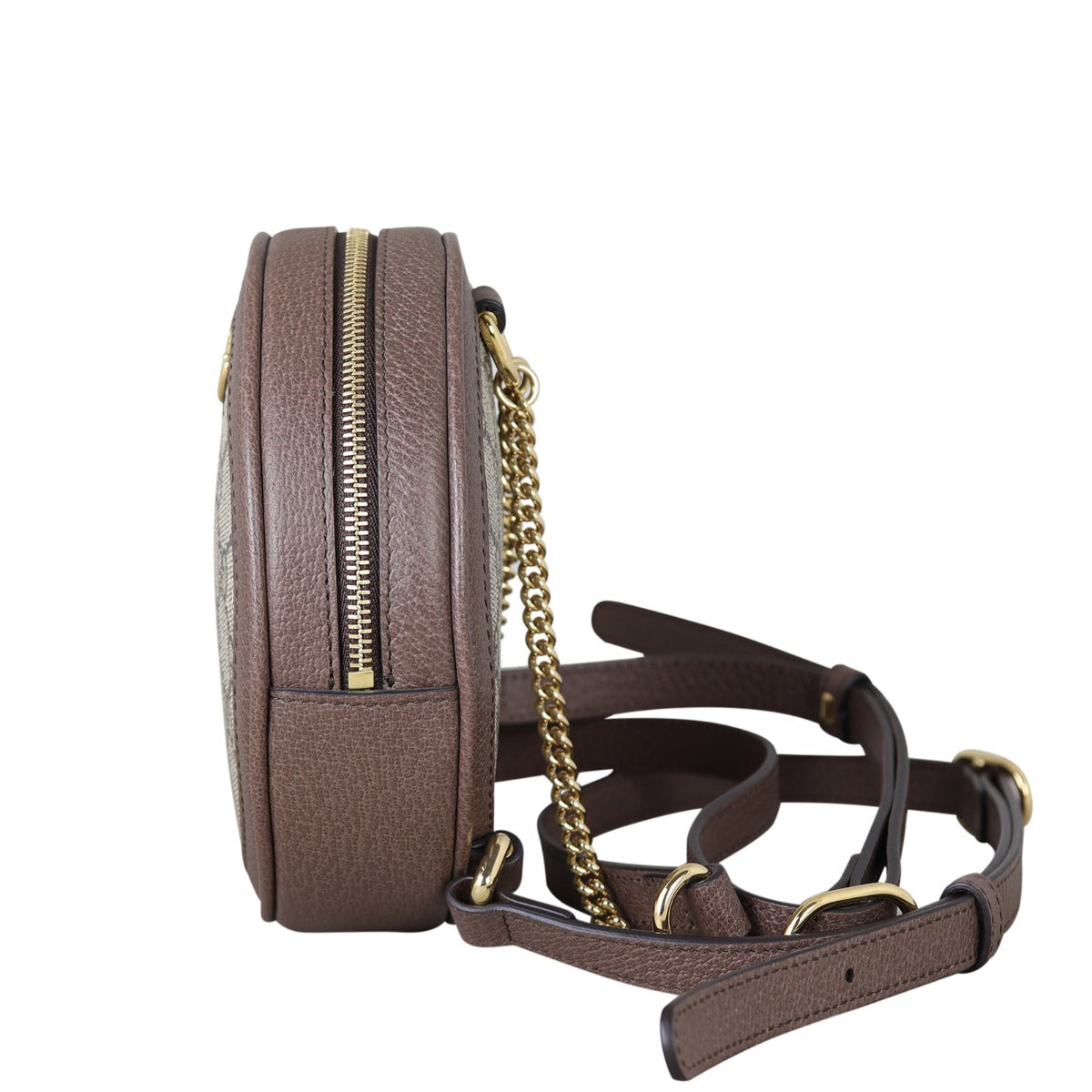 Gucci GG Supreme Ophidia Round Backpack Mini Side