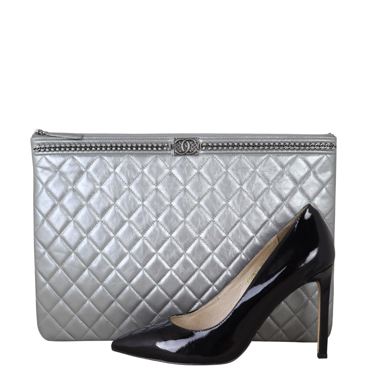 Chanel Boy O-Case Large Shoe