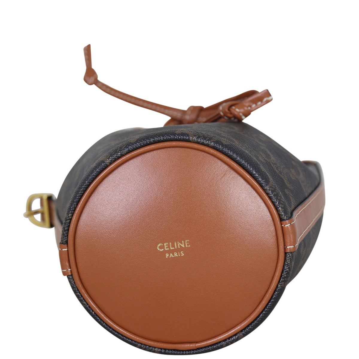 Celine Triomphe Bucket Bag Small Base