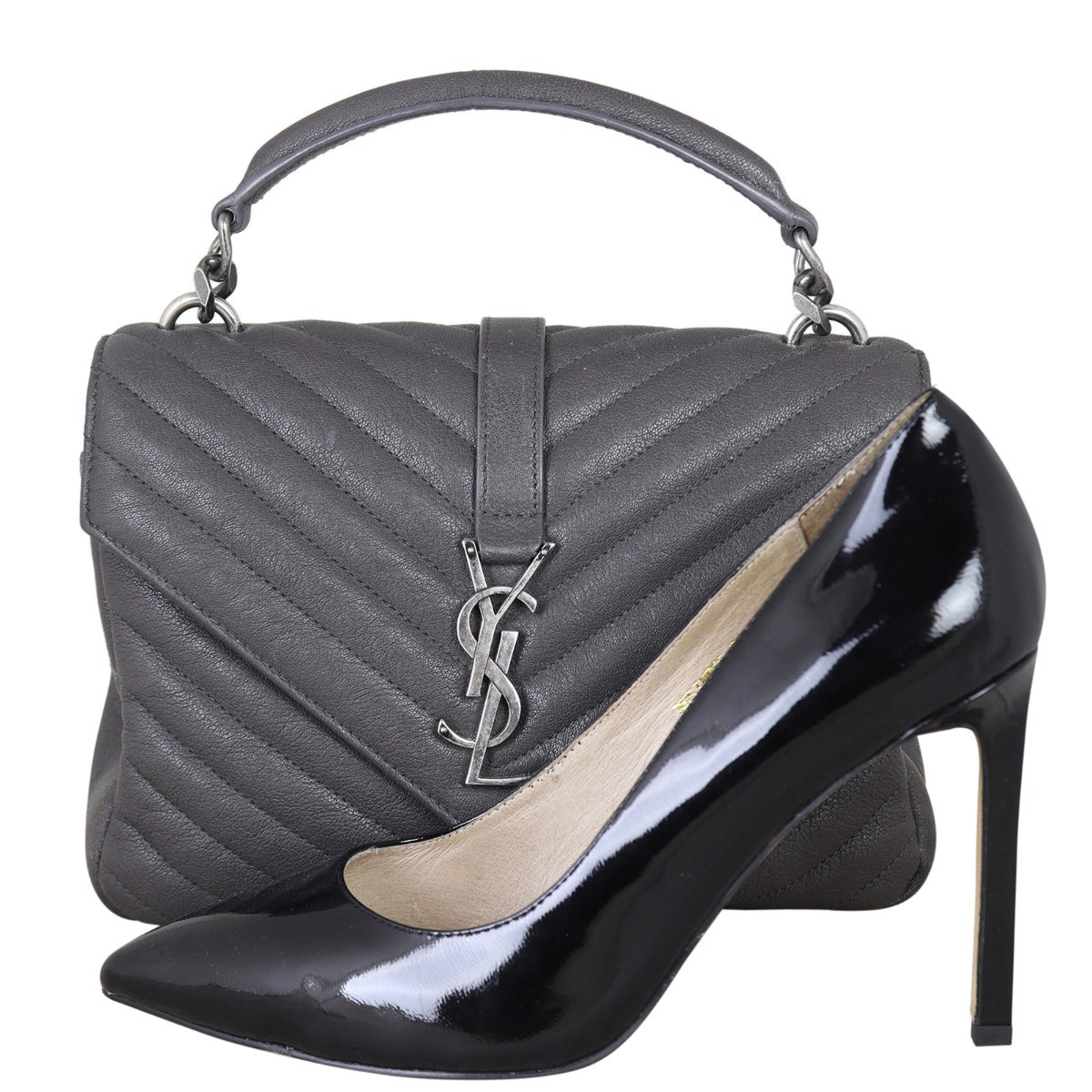 Saint Laurent College Medium Shoe