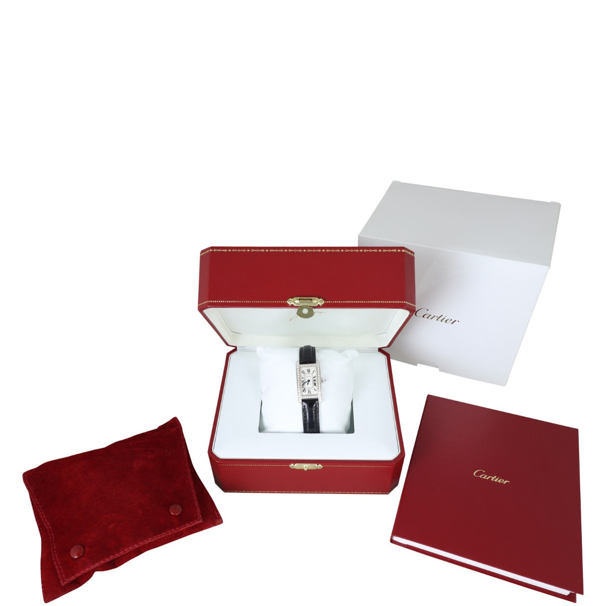 Cartier Tank Americaine Small Diamond Watch