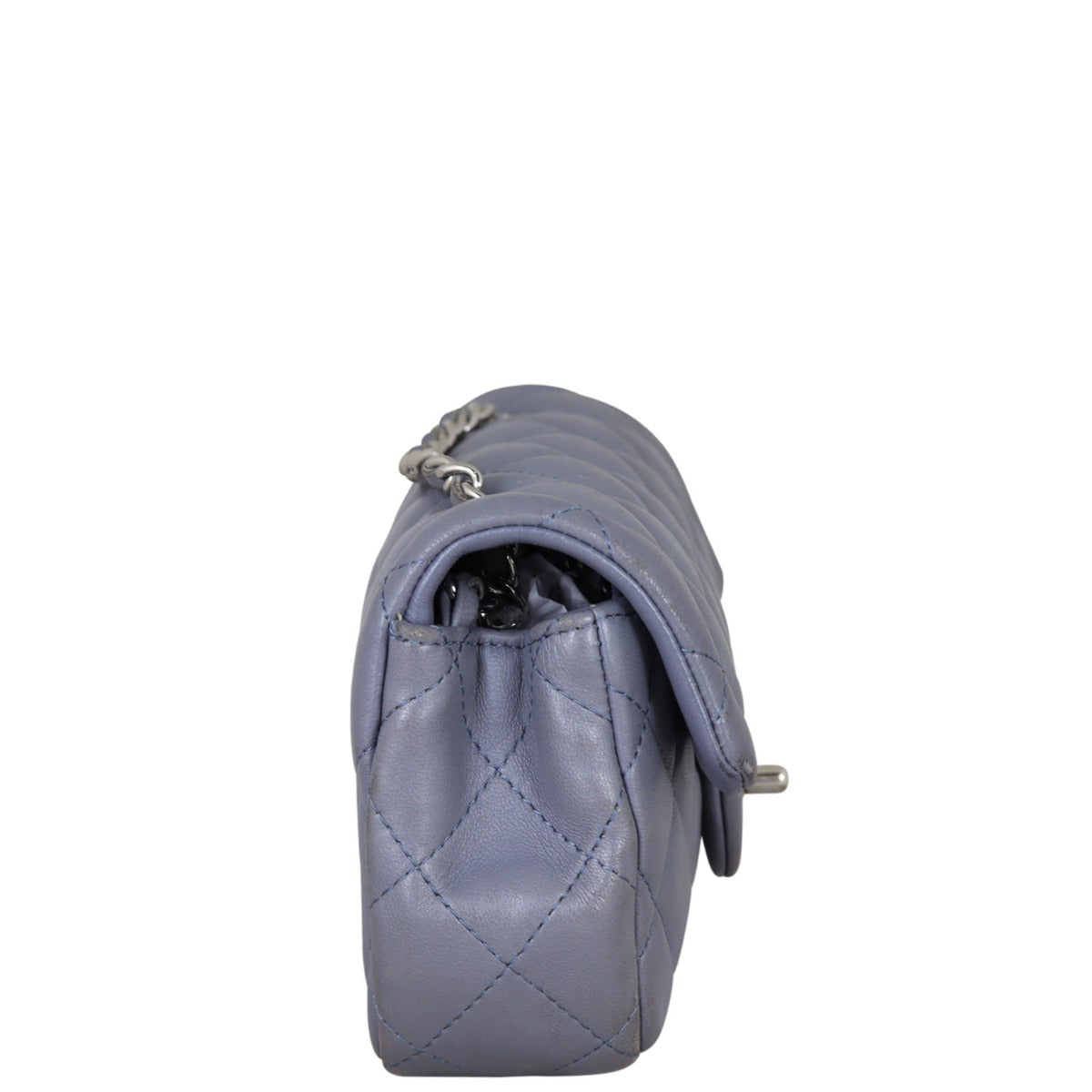 Chanel Classic Flap Mini Rectangular Bag Side