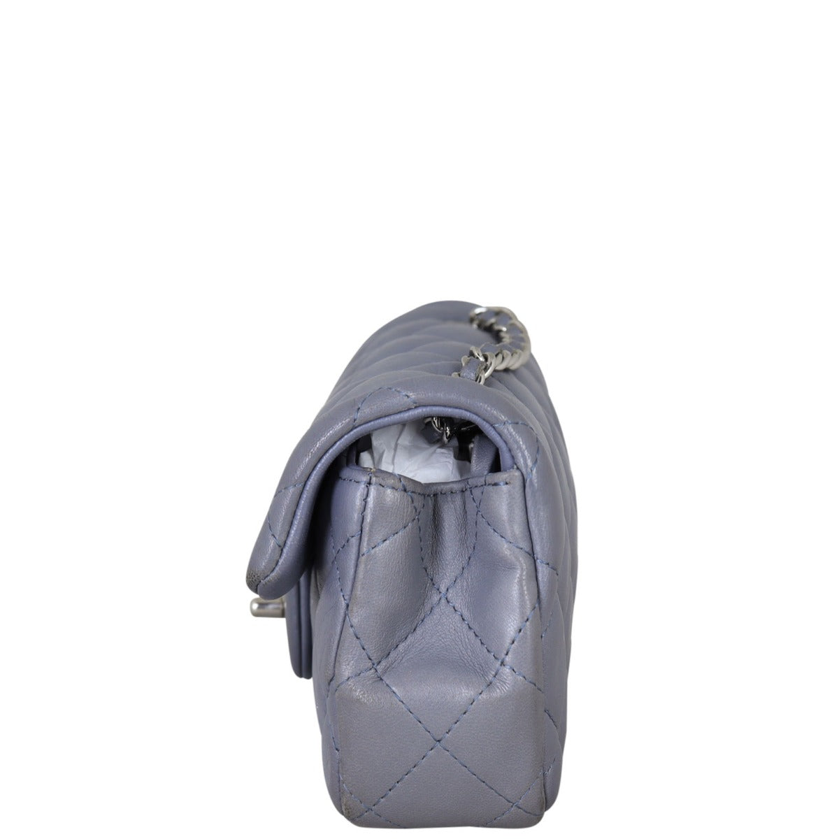 Chanel Classic Flap Mini Rectangular Bag Side