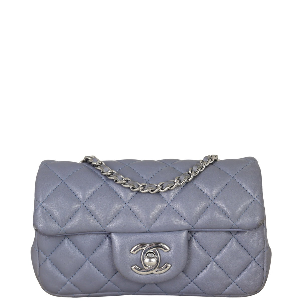 Chanel Classic Flap Mini Rectangular Bag Front