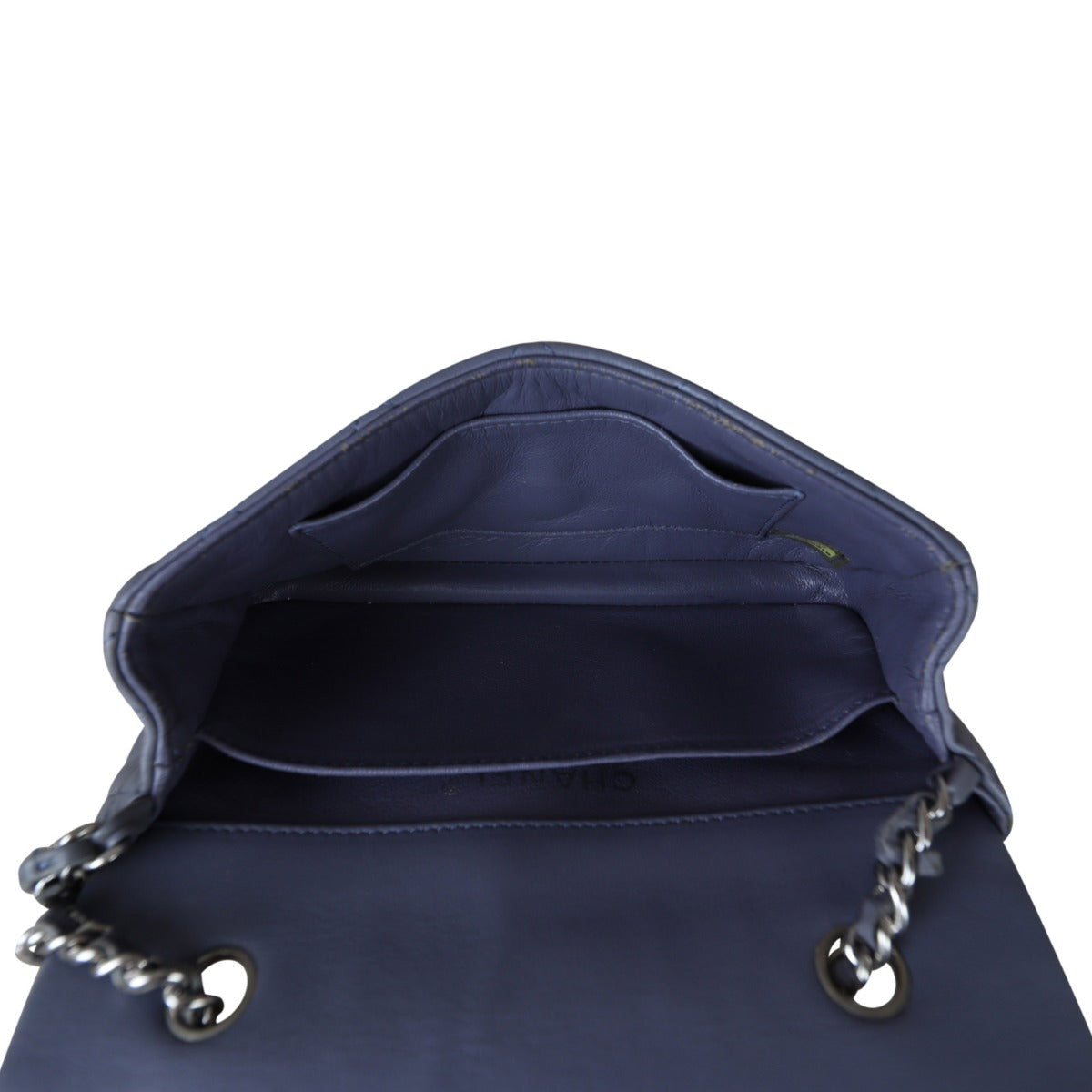 Chanel Classic Flap Mini Rectangular Bag Whole Interior