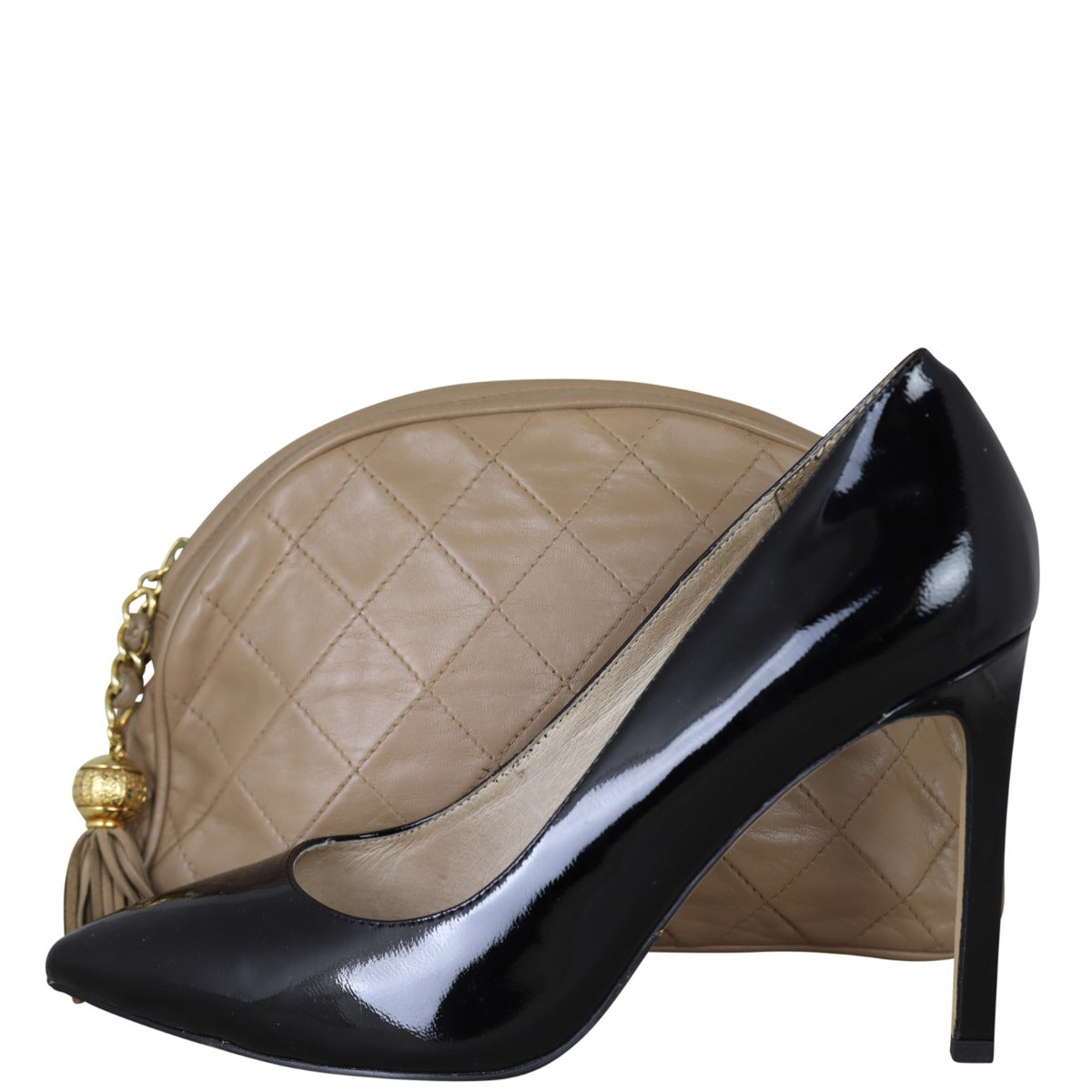 Chanel Vintage Chain Camera Bag Shoe