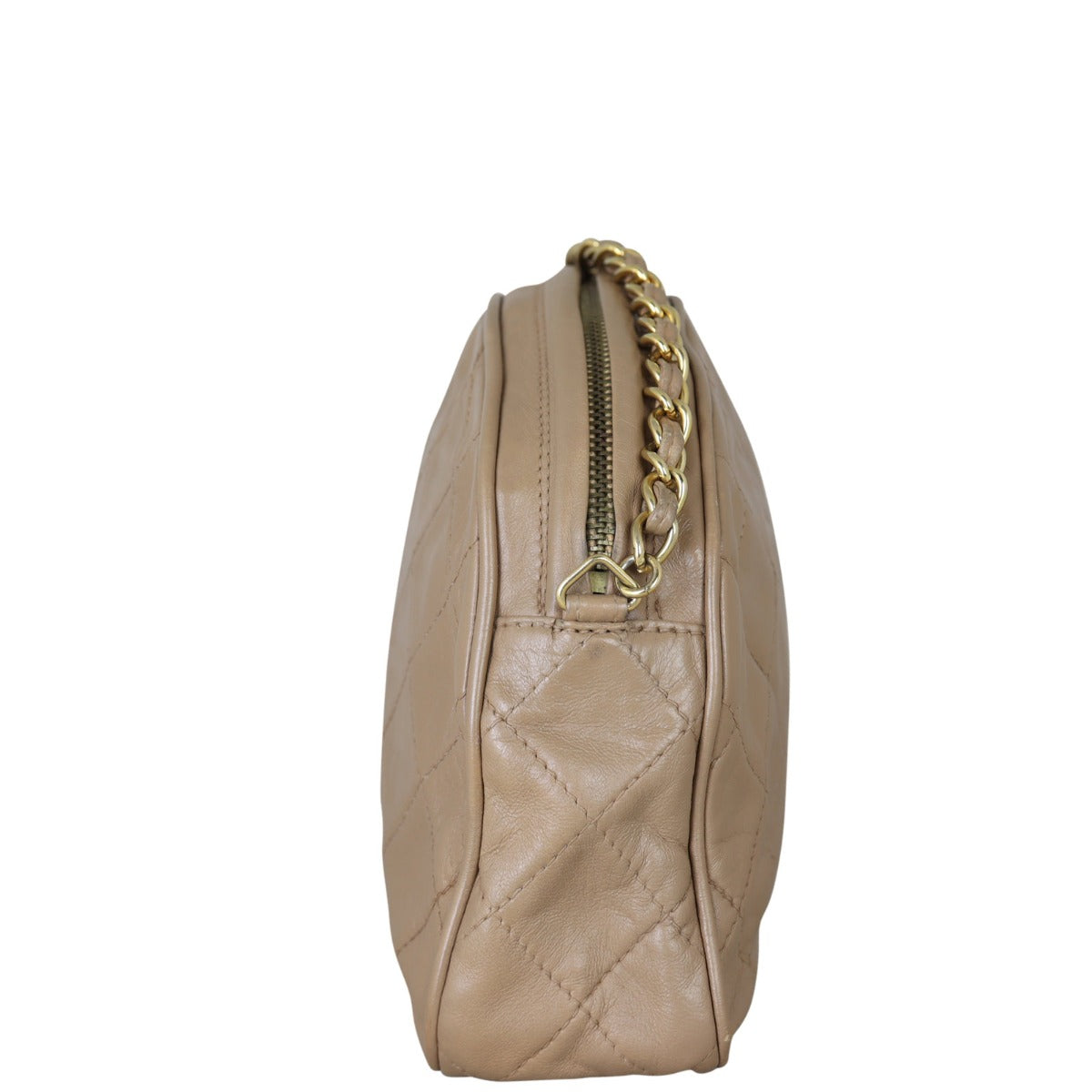 Chanel Vintage Chain Camera Bag Side