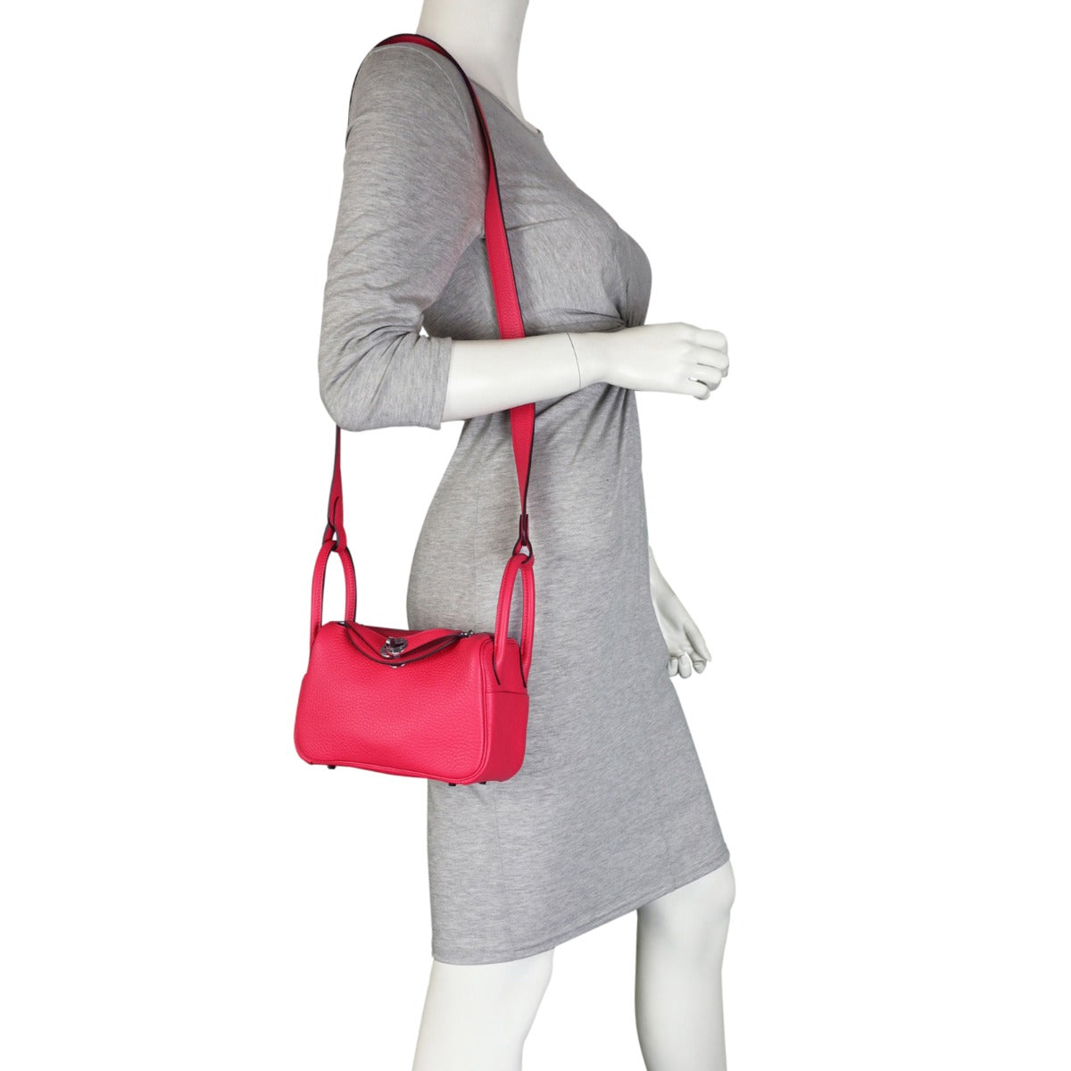 Hermes Mini Lindy 20 Clemence Mannequin