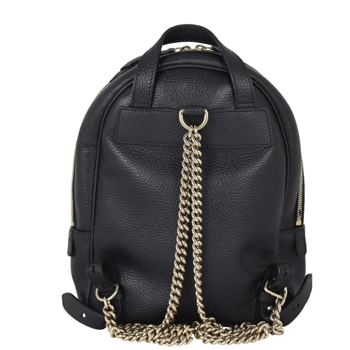 Gucci Soho Leather Chain Backpack Back