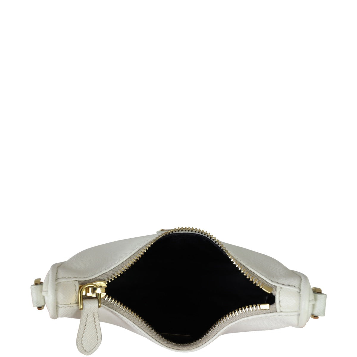 Prada Re-Edition Saffiano Mini Shoulder Bag Whole Interior