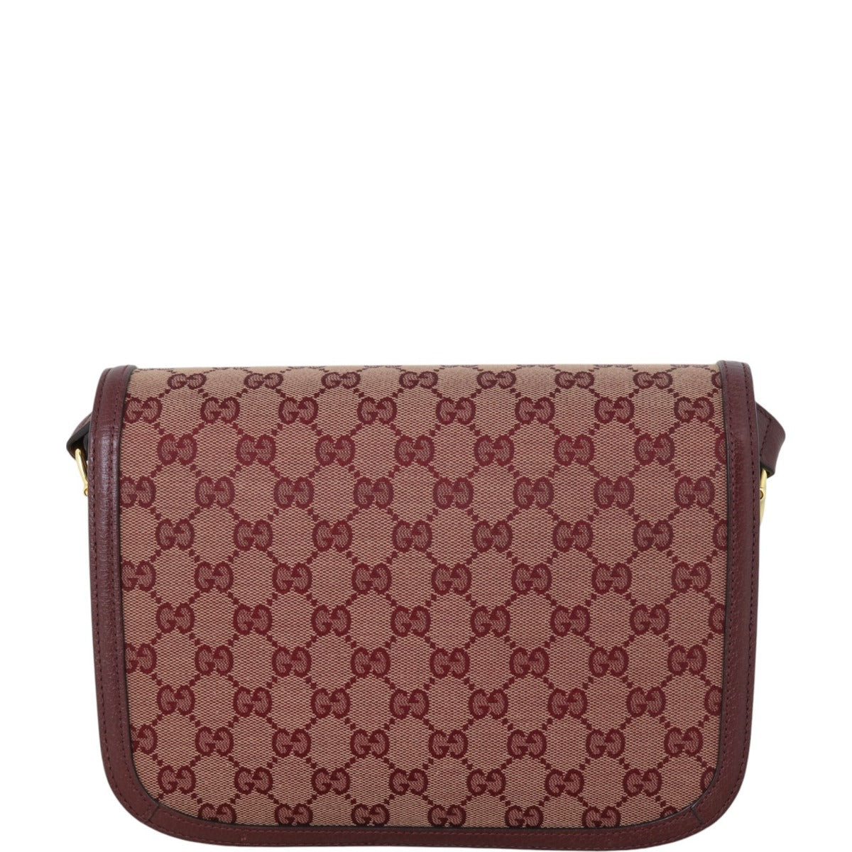 Gucci GG Canvas 1955 Horsebit Shoulder Bag