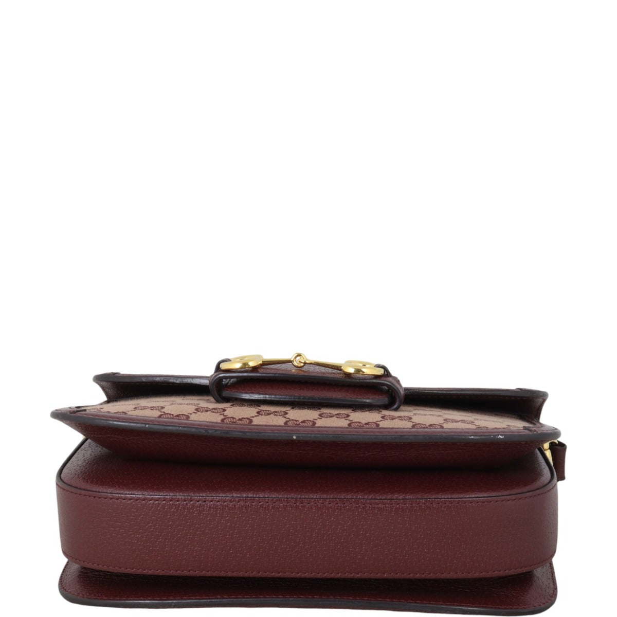 Gucci GG Canvas 1955 Horsebit Shoulder Bag