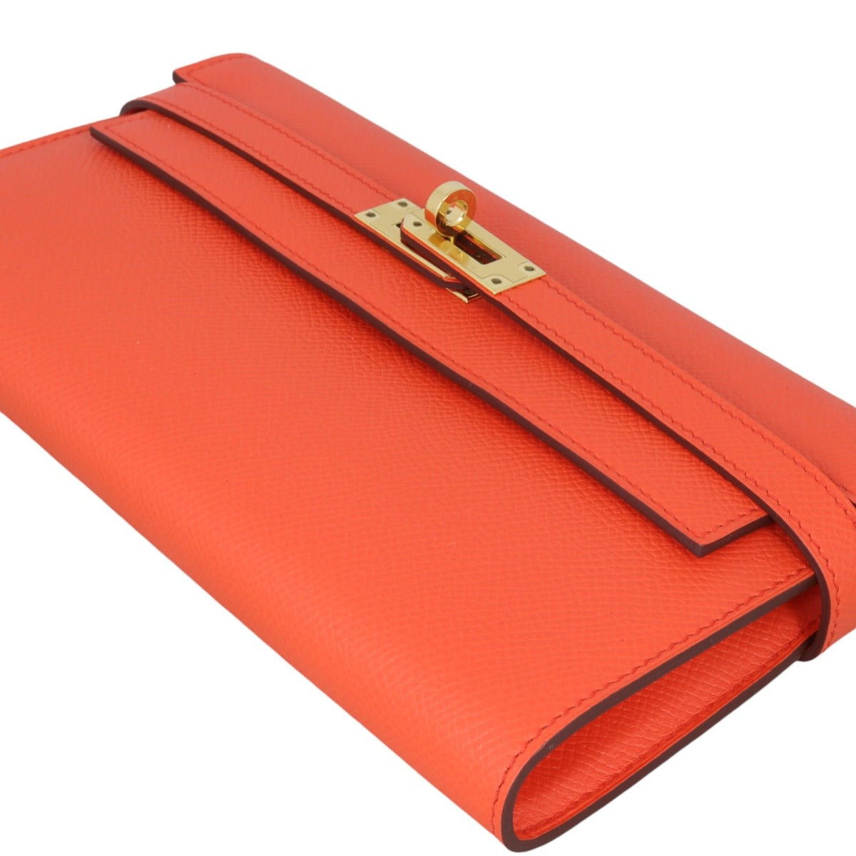 Hermes Kelly Classic Long Wallet Epsom
