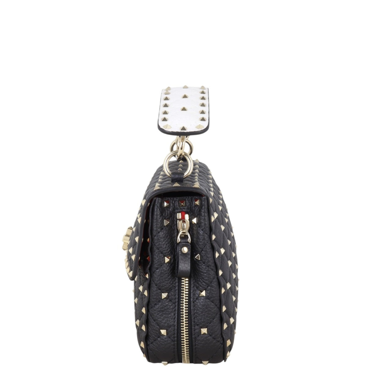 Valentino Rockstud Spike Expandable Shoulder Bag