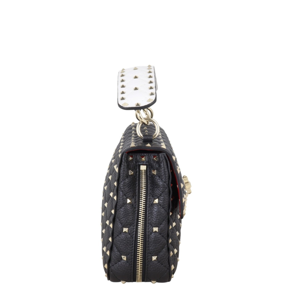 Valentino Rockstud Spike Expandable Shoulder Bag