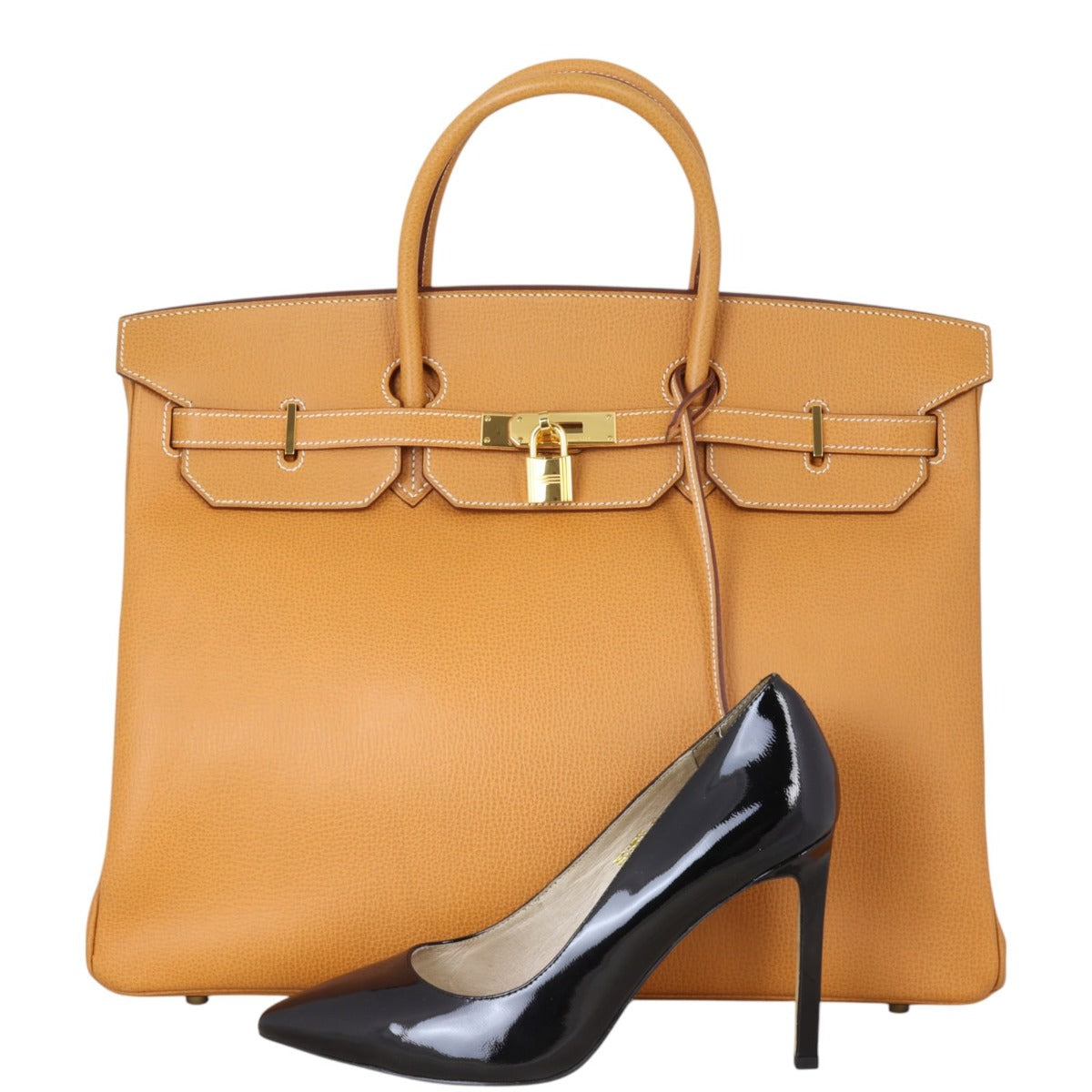 Hermes Birkin 40 Vache Liegee