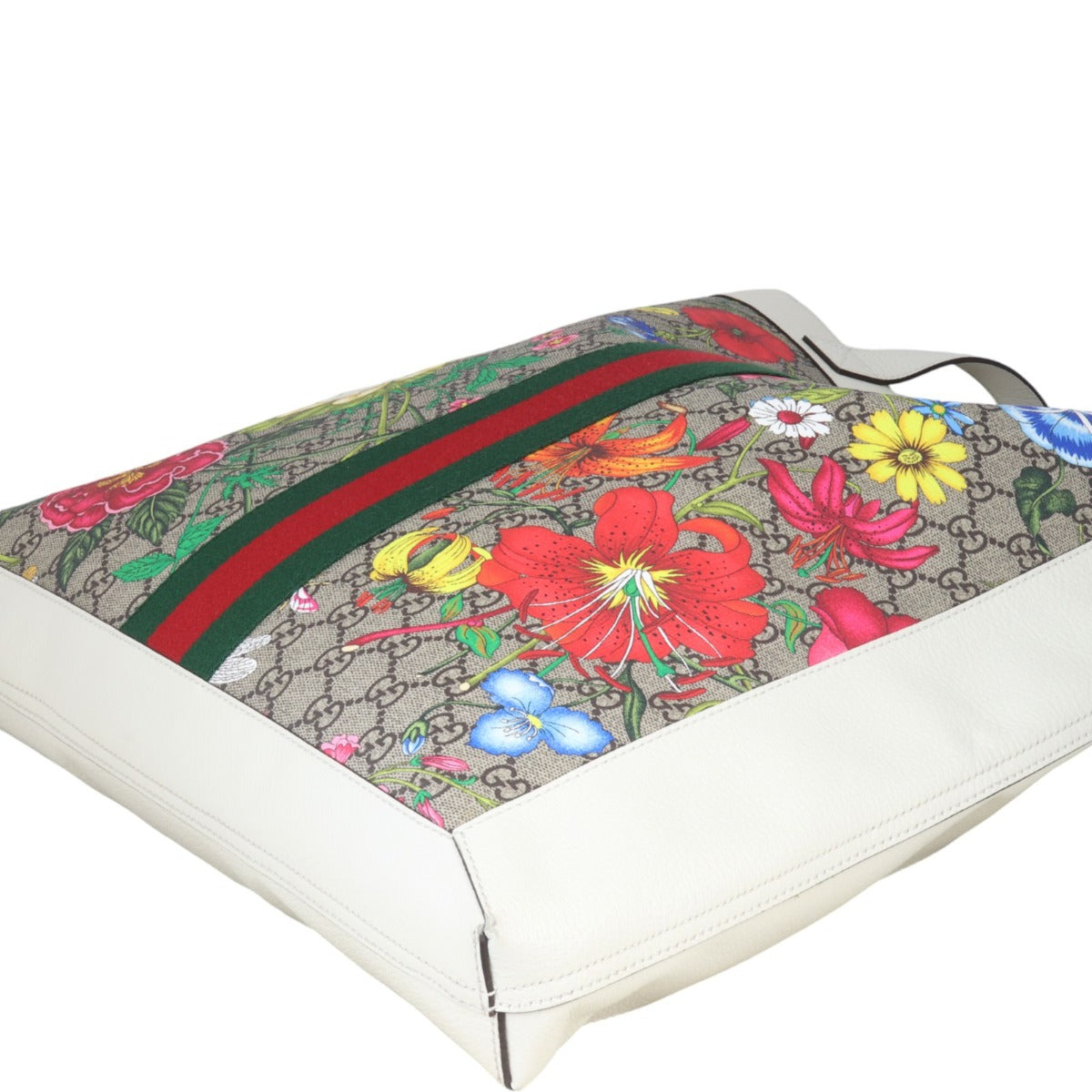 Gucci Flora GG Supreme Ophidia Large Tote