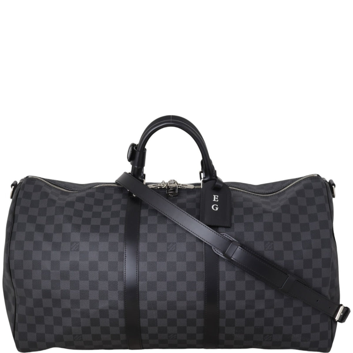 Louis Vuitton Keepall 55 Bandouliere Damier Graphite
