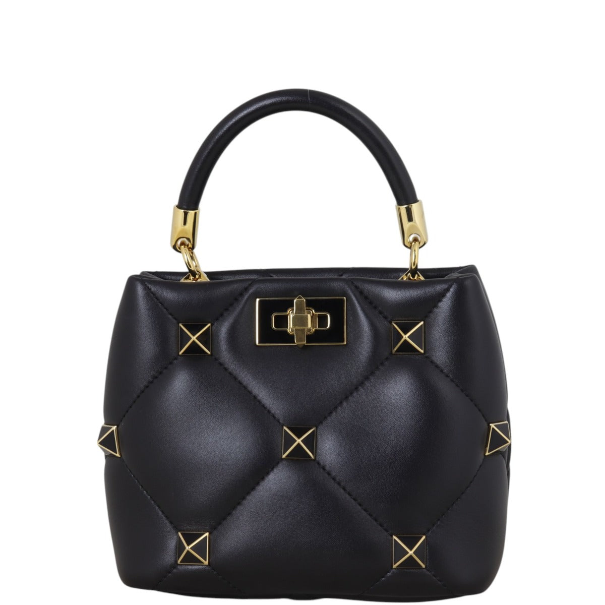 Valentino Roman Stud Top Handle Bag