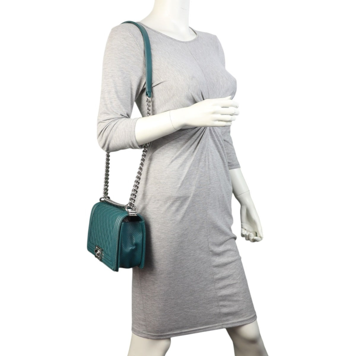 Chanel Boy Old Medium Perforated