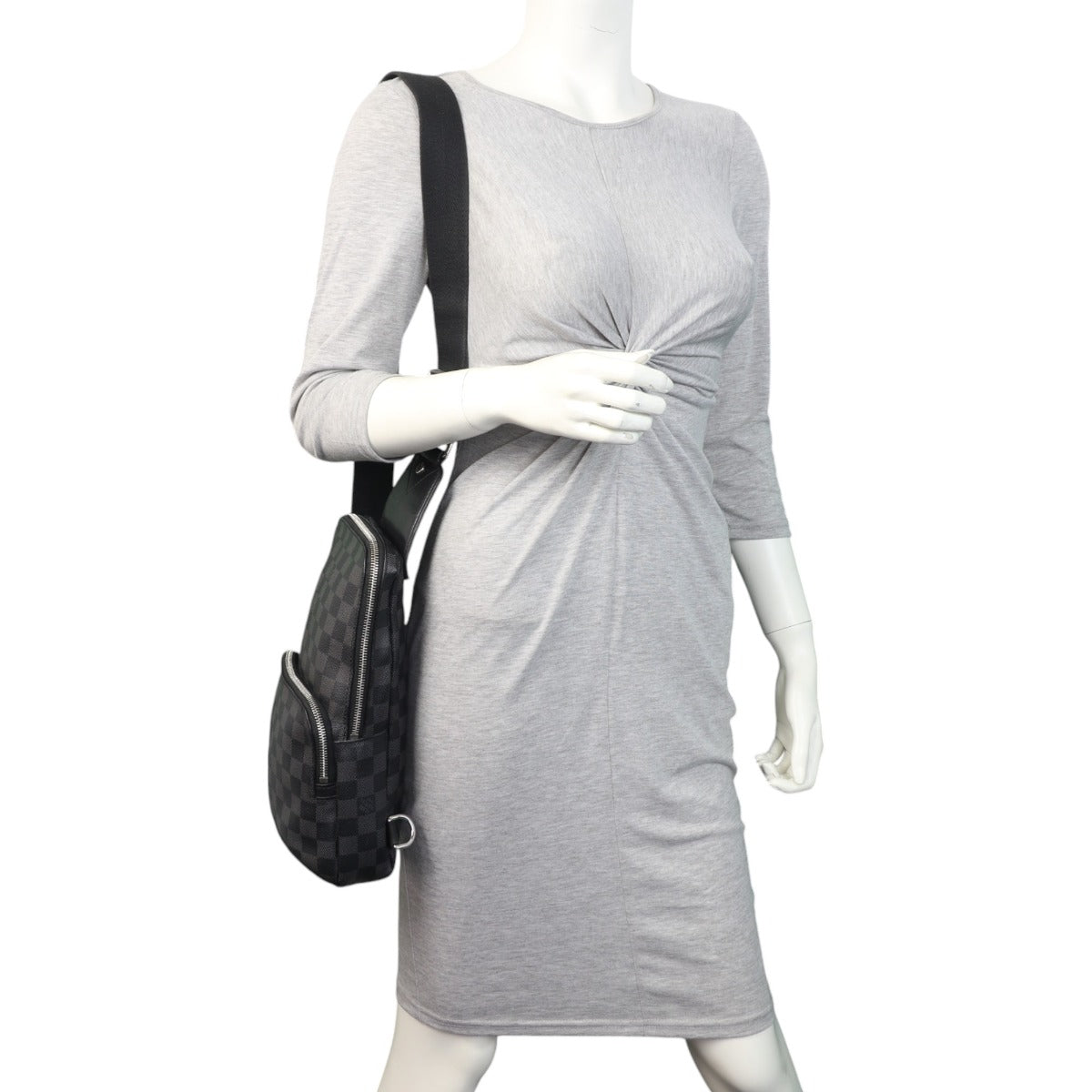 Louis Vuitton Avenue Sling Bag Damier Graphite