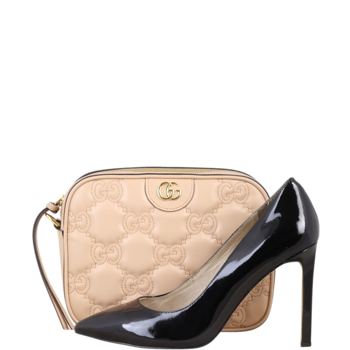 Gucci GG Quilted Leather Shoulder Bag