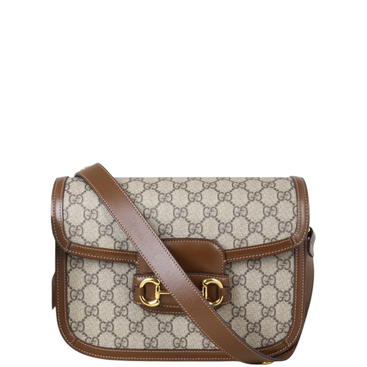 Gucci GG Supreme Horsebit 1955 Shoulder Bag