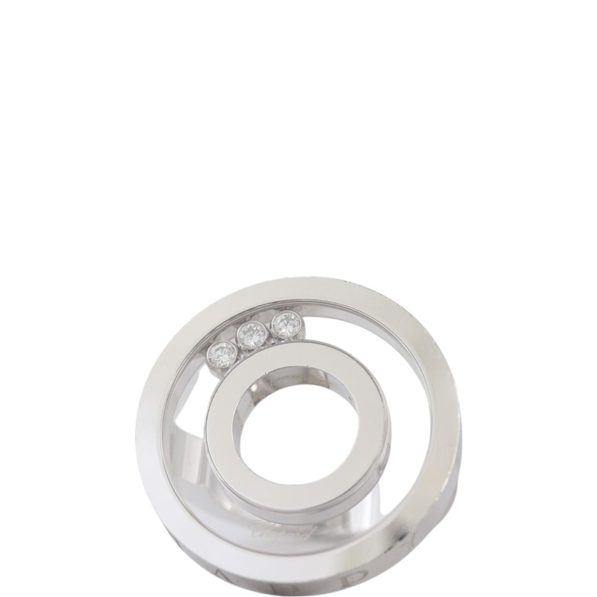 Chopard Happy Spirit Diamond 18k White Gold Ring