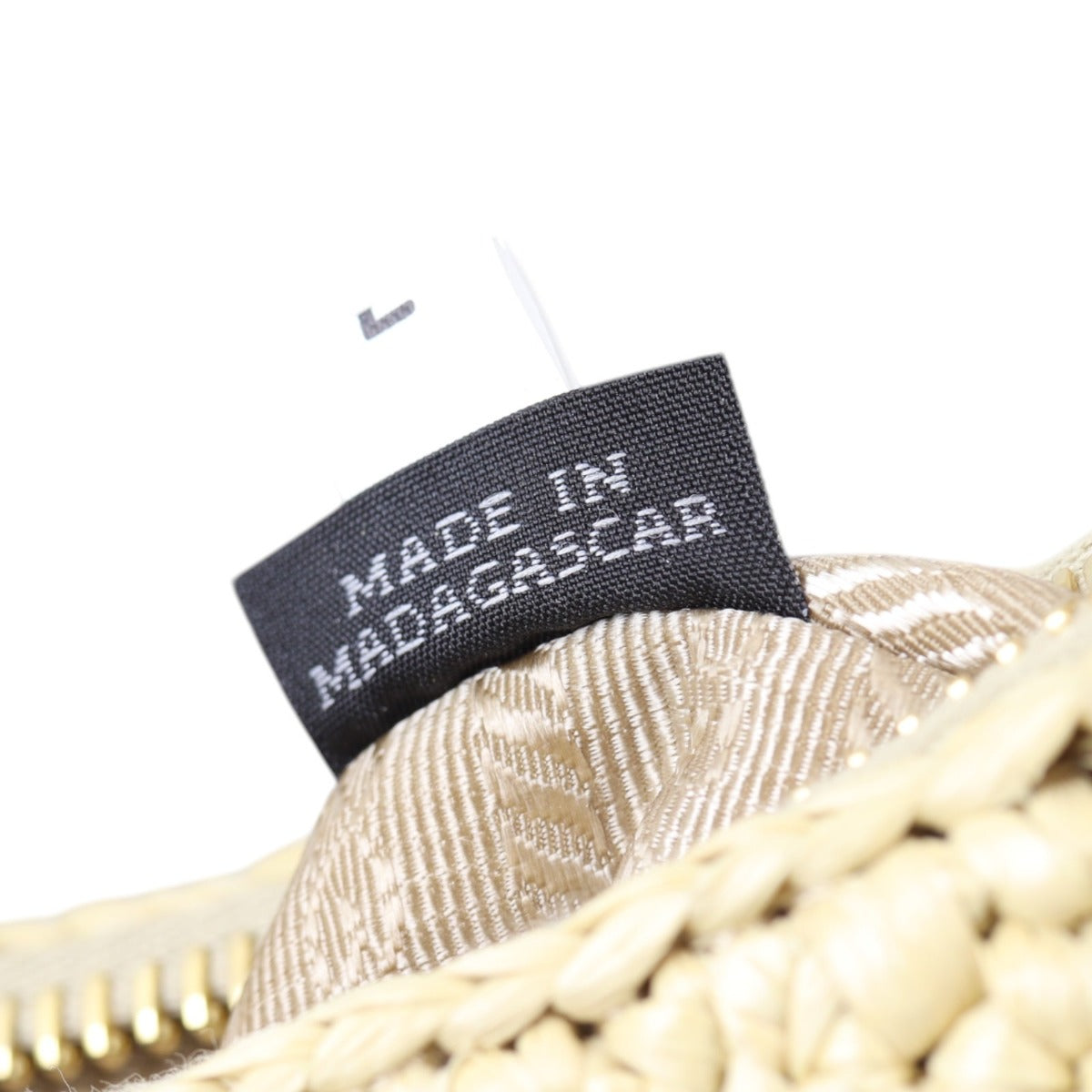 Prada Re-Edition 2005 Crochet Raffia Shoulder Bag