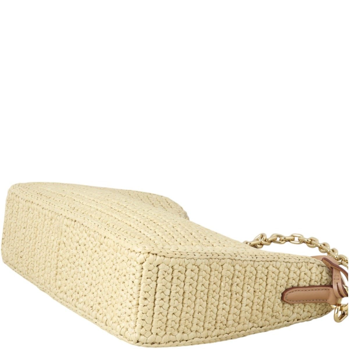 Prada Re-Edition 2005 Crochet Raffia Shoulder Bag