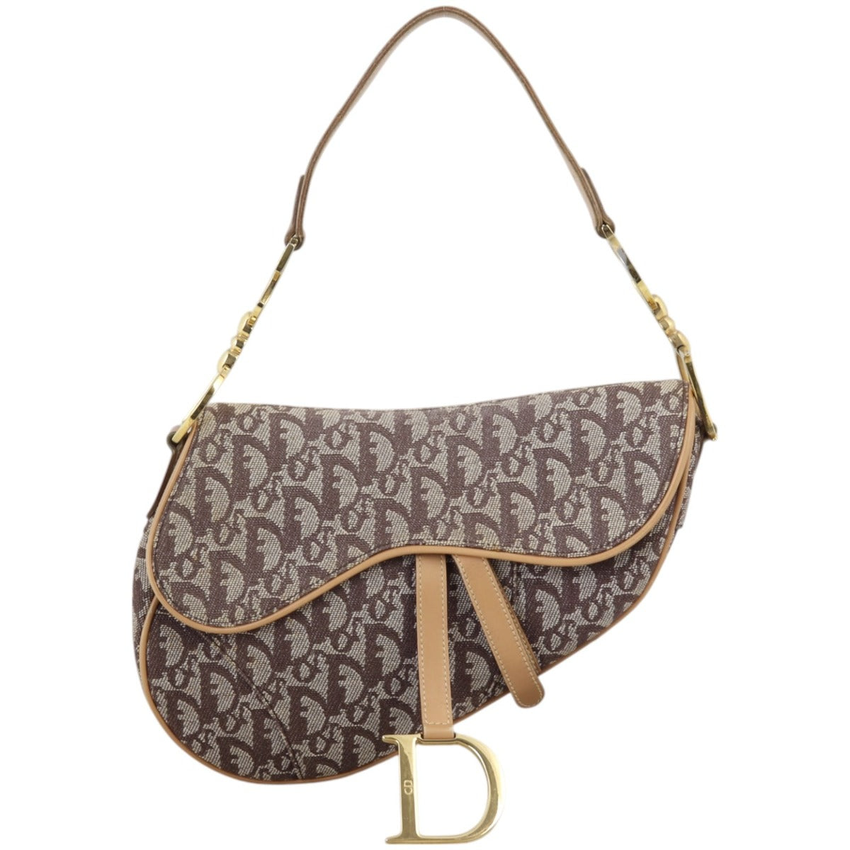Dior Vintage Saddle Bag Oblique