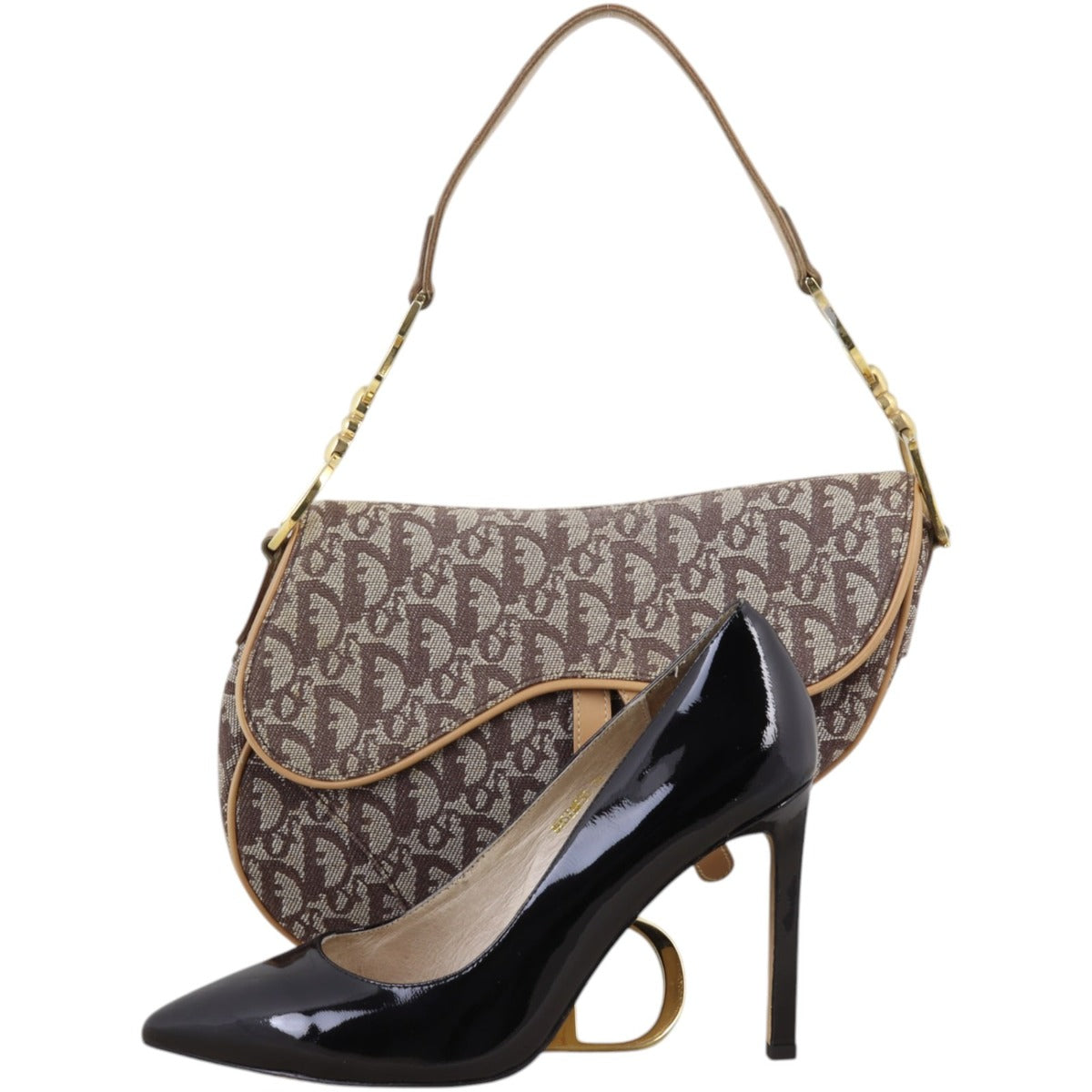 Dior Vintage Saddle Bag Oblique