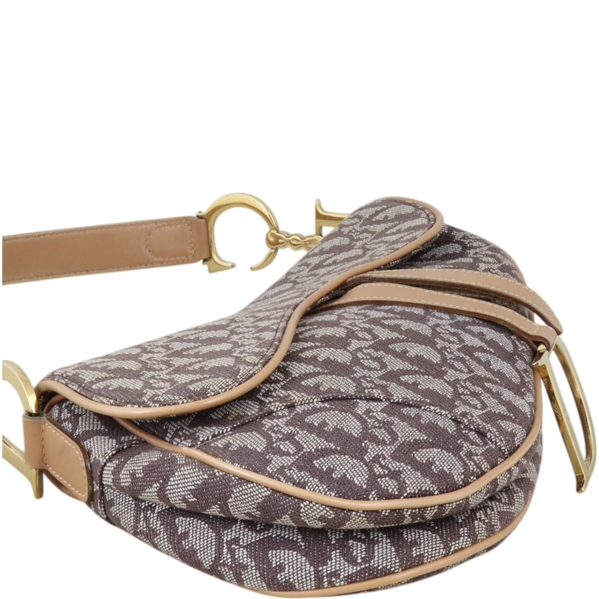 Dior Vintage Saddle Bag Oblique