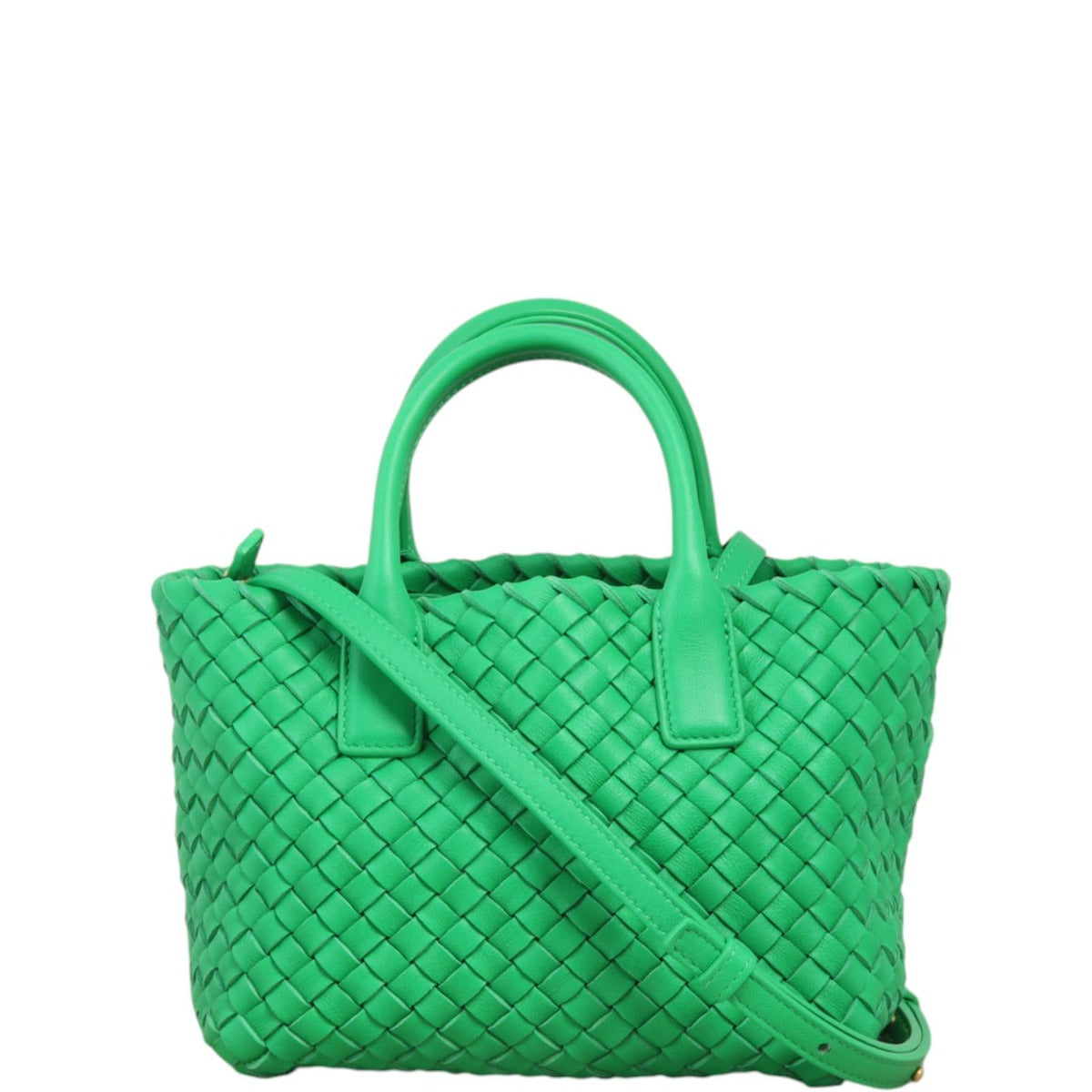 Bottega Veneta Intrecciato Cabat Tote Mini