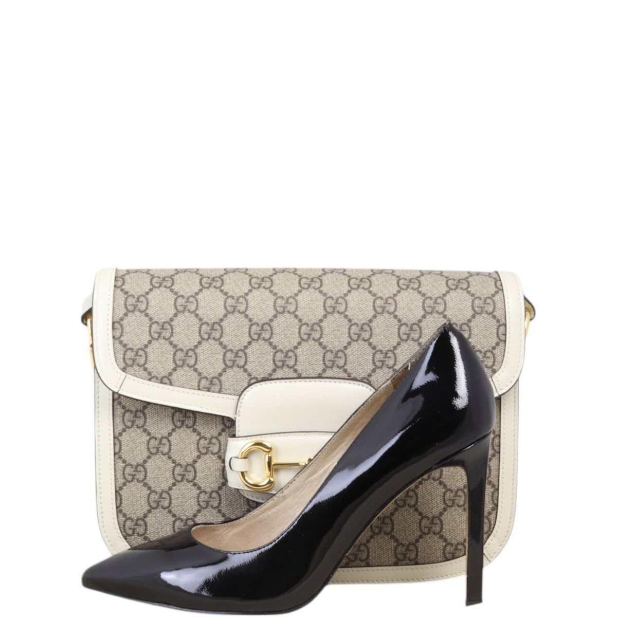 Gucci GG Supreme Horsebit 1955 Shoulder Bag