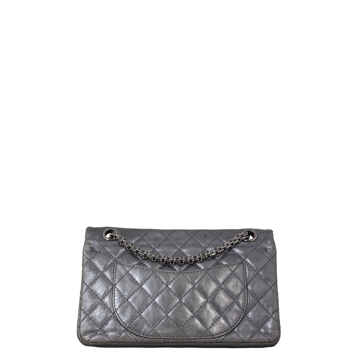 Chanel 2.55 Reissue 226 Double Flap Bag with Mini Pouch